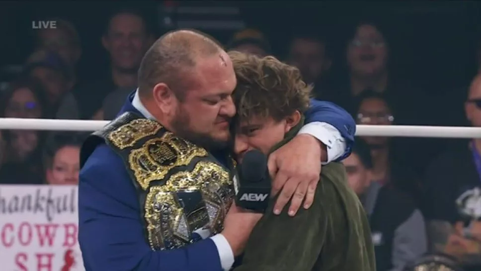 Samoa Joe y Hook en AEW Dynamite 26 de noviembre 2025