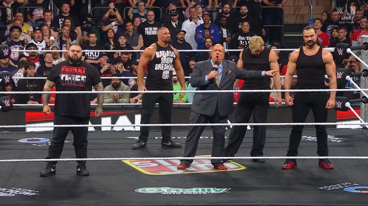 The Vision y Drew McIntyre en WWE RAW 17 de noviembre 2025