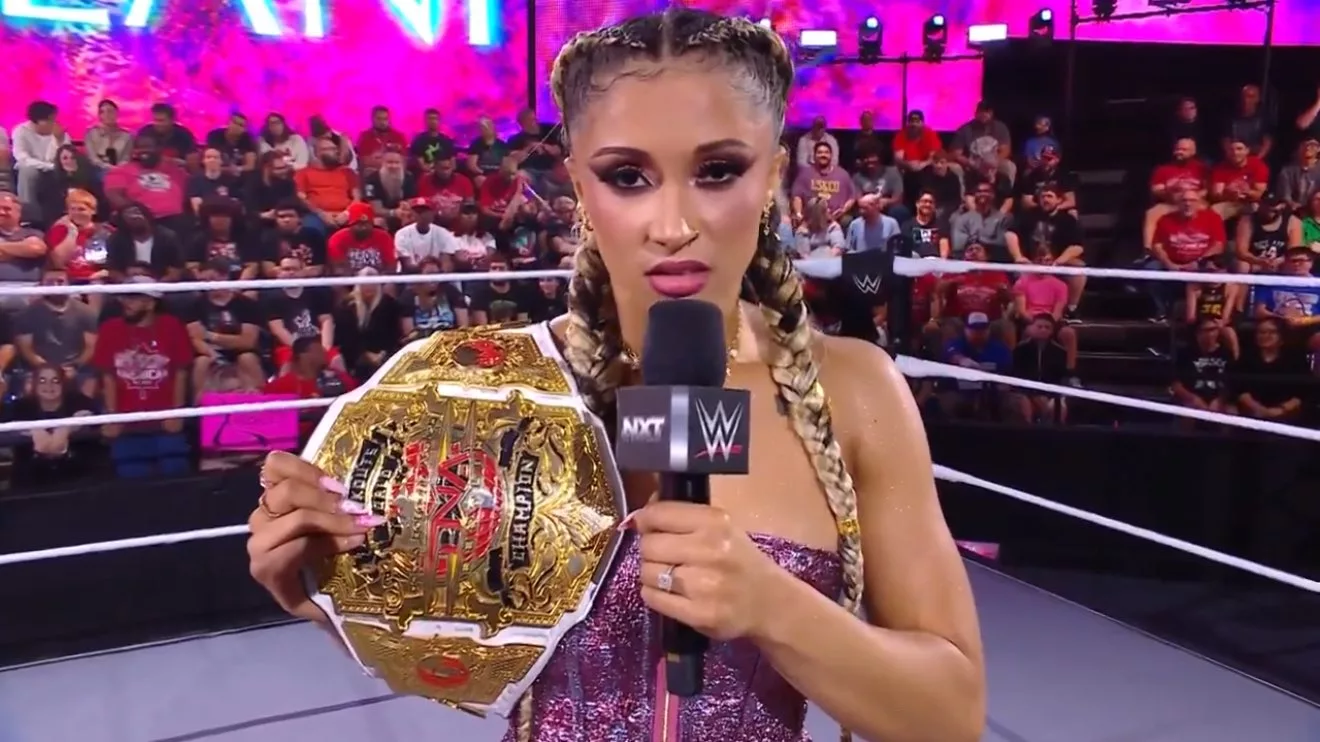 WWE NXT 04 de noviembre de 2025 Kelani Jordan Campeona Knockouts TNA Wrestling