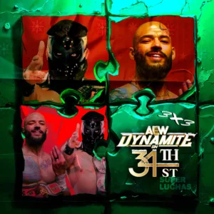 3x3 AEW Dynamite 24 de diciembre 2025 | Ricochet vs. Bandido