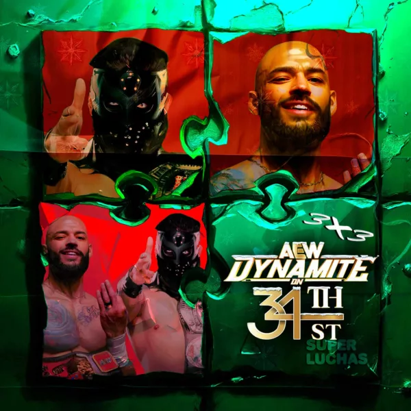 3x3 AEW Dynamite 24 de diciembre 2025 | Ricochet vs. Bandido