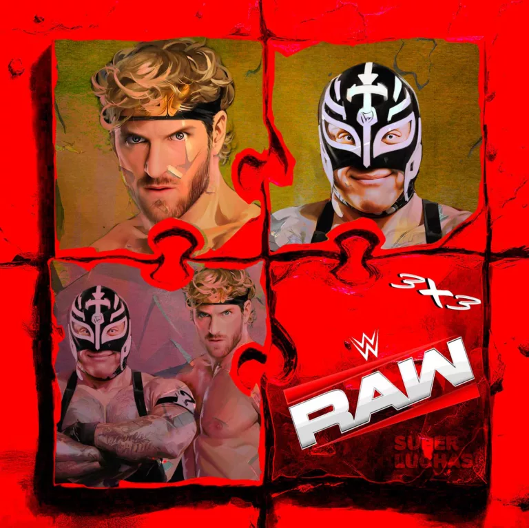 3x3 WWE Raw 15 de diciembre 2025 | Rey Mysterio vs. Logan Paul