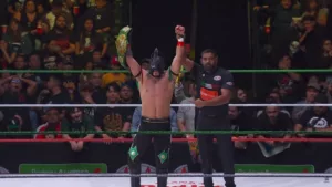 AAA Guerra de Titanes 2025 Laredo Kid Campeón de Peso Crucero AAA