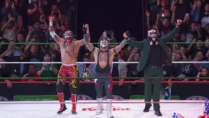 AAA Guerra de Titanes 2025 Rey Fénix Rey Mysterio Penta 2