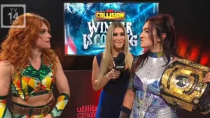 AEW Collision 13 diciembre 2025 Jamie Hayter Lexy Nair Kris Statlander