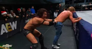 AEW Dynamite 24 diciembre 2025 Konosuke Takeshita Orange Cassidy