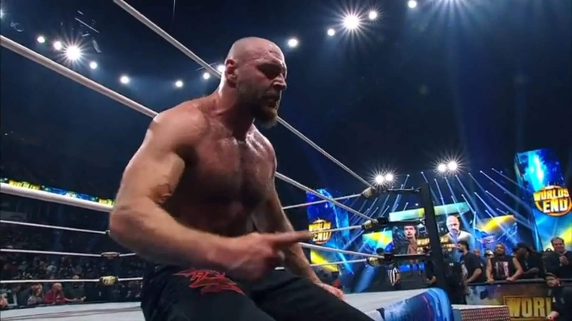 AEW Worlds End 2025 Jon Moxley