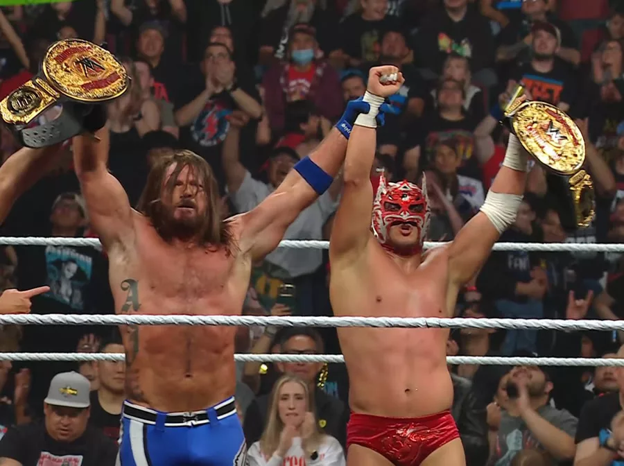 AJ Styles y Dragon Lee