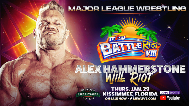Alex Hammerstone primer participante en MLW Battle RIOT VIII