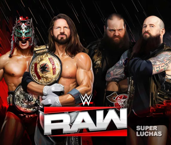 Cobertura y resultados WWE Raw 8 de diciembre 2025 | AJ Styles y Dragon Lee vs. War Raiders