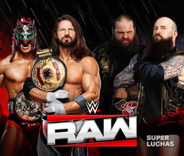 Cobertura y resultados WWE Raw 8 de diciembre 2025 | AJ Styles y Dragon Lee vs. War Raiders