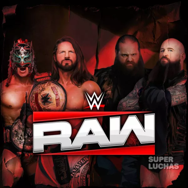 Donde ver WWE Raw 8 de diciembre 2025 | AJ Styles y Dragon Lee vs. War Raiders