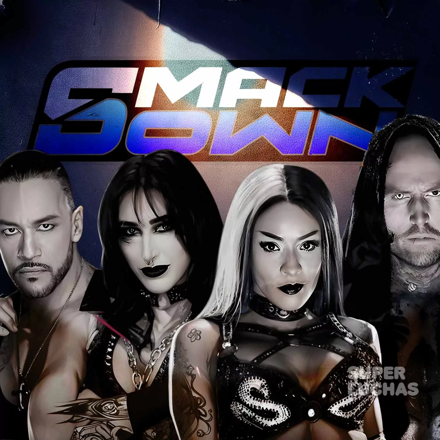 Donde ver WWE SmackDown 12 de diciembre de 2025 | Terror Twins vs. Aleister Black y Zelina Vega