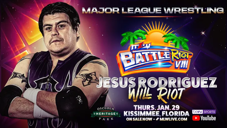 Jesús Rodriguez entra en el MLW Battle Riot VIII | Superluchas