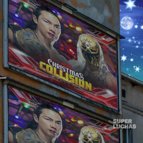 Previo AEW Collision 25 de diciembre 2025 | Konosuke Takeshita vs. Máscara Dorada