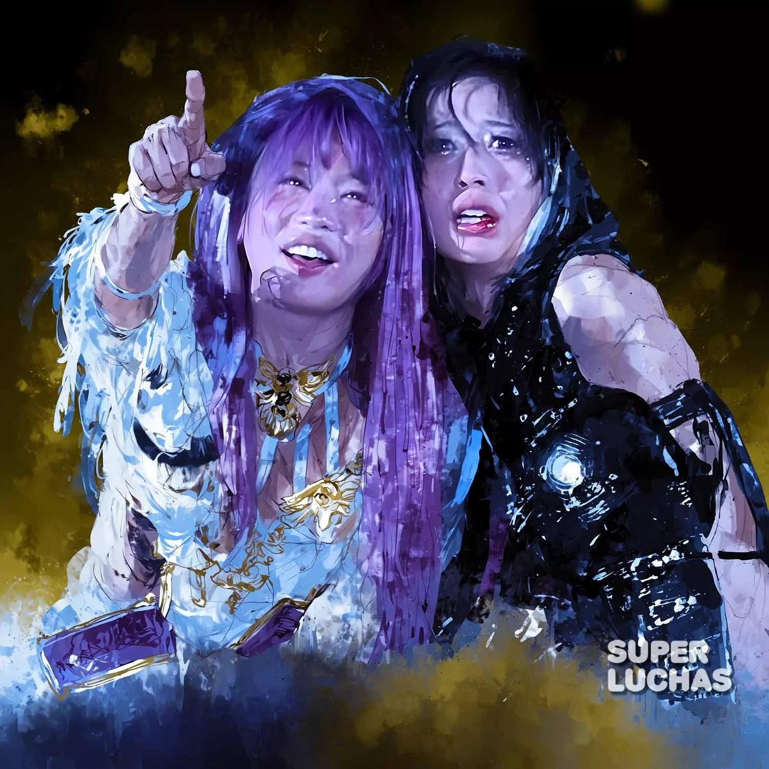 Tam Nakano y Saya Kamitani