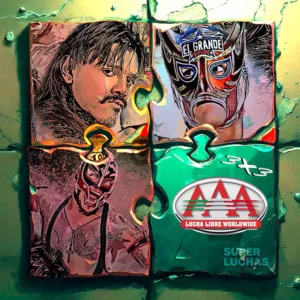 3x3 LUCHA LIBRE AAA en FOX 17 de enero 2026 | Hijo del Vikingo vs. El Grande Americano