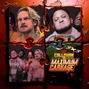 3x3 AEW Collision 17 de enero 2026 | The Opps vs. Hangman Page y JetSpeed