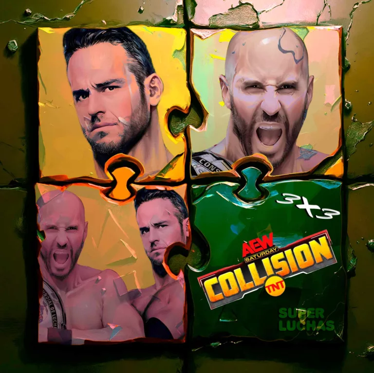 3x3 AEW Collision 24 de enero 2026 | Claudio Castagnoli vs. Roderick Strong
