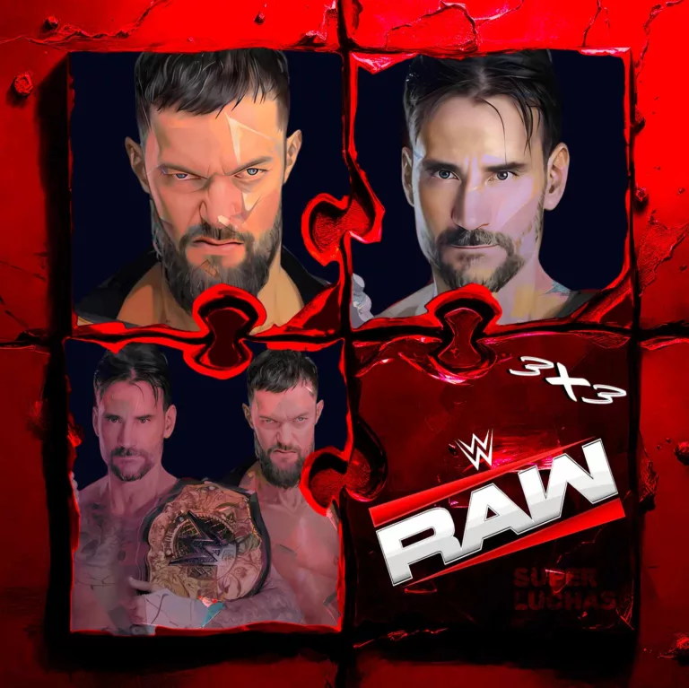 3x3 WWE Raw 19 de enero 2026 | CM Punk vs. Finn Bálor