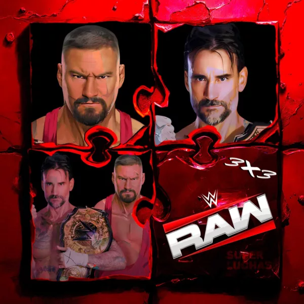 3x3 WWE Raw 5 de enero 2026 | CM Punk vs. Bron Breakker
