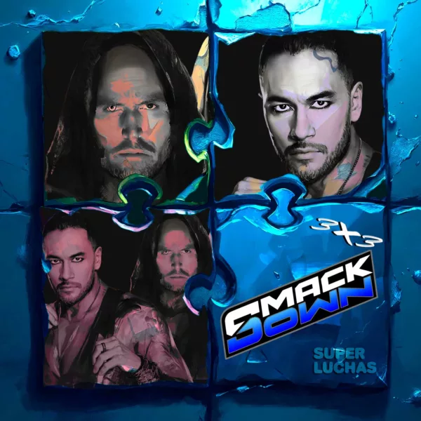 3x3 WWE SmackDown 2 de enero de 2026 | Damian Priest vs. Aleister Black