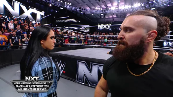 WWE NXT 13 enero 2026 Ava y Tony D'Angelo