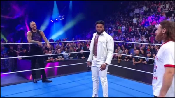 WWE SmackDown Damian Priest Trick Williams Sami Zayn