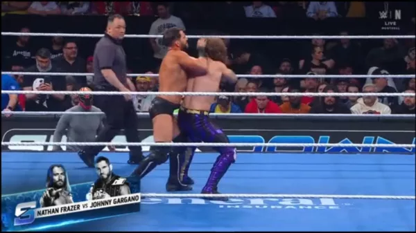 WWE SmackDown Nathan Frazer Johnny Gargano