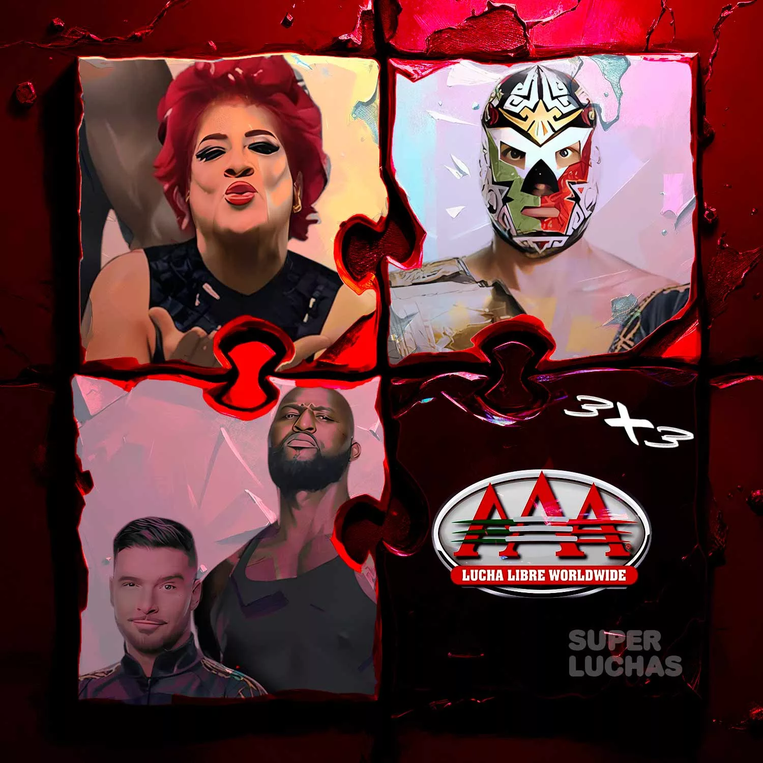 3×3: Lo mejor y lo peor de LUCHA LIBRE AAA 28 DE FEBRERO 2026