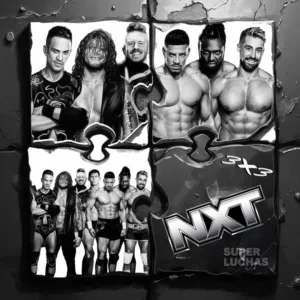 3x3 WWE NXT 3 de febrero 2026 | Lucha de escaleras por el Campeonato NXT