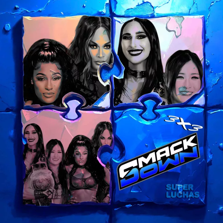 3x3 WWE SmackDown 27 de febrero de 2026 | Rhea Ripley e Iyo Sky vs. Nia Jax y Lash Legend