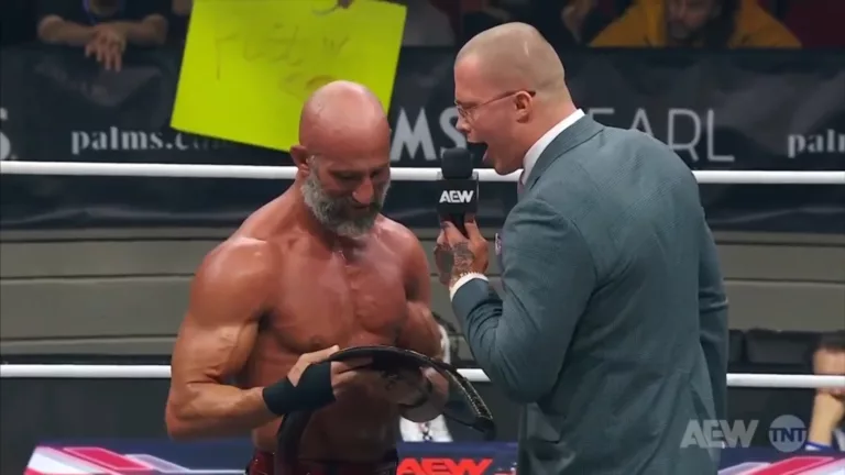 AEW Collision 016 Tommaso Ciampa Campeón TNT Kyle Fletcher