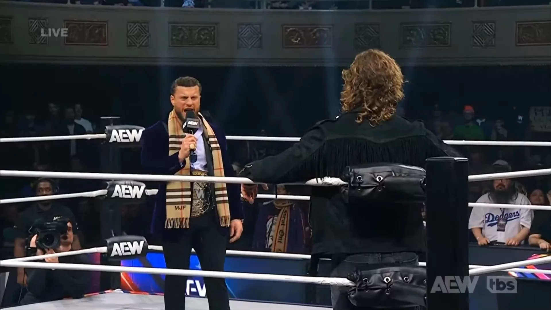 AEW Dynamite MJF Hangman Adam Page