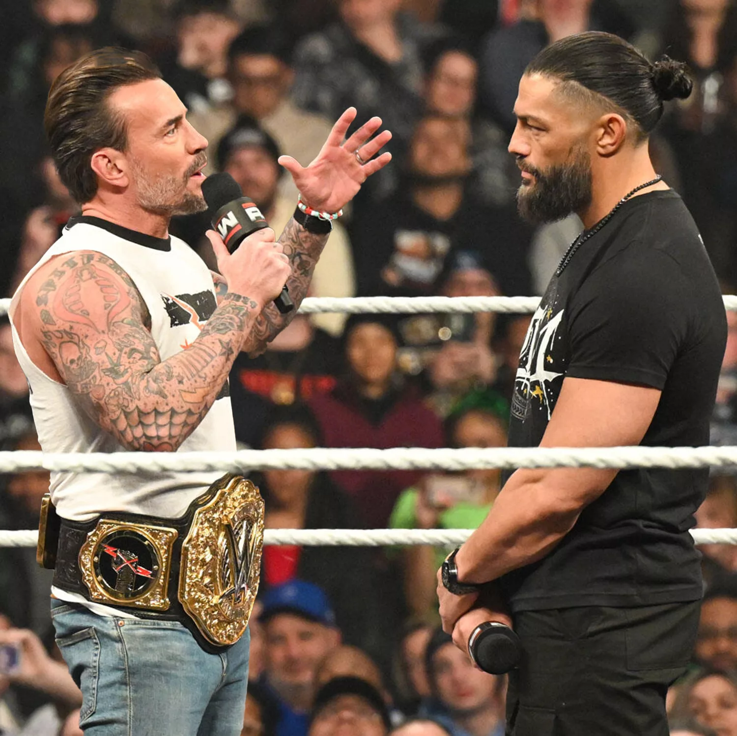 CM Punk y Roman Reigns en WWE Raw DESTACADA SÚPER LUCHAS