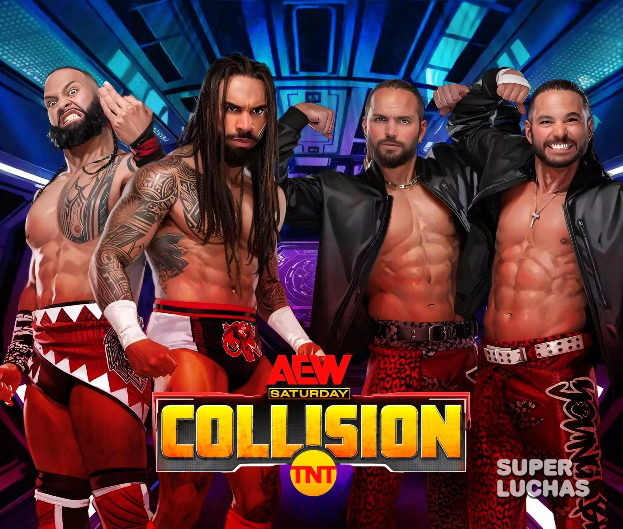 Cobertura y resultados AEW Collision 7 de febrero 2026 | Gates of Agony vs. Young Bucks