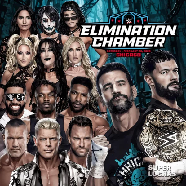 Cobertura y resultados WWE Elimination Chamber 2026 | CM Punk vs. Finn Bálor