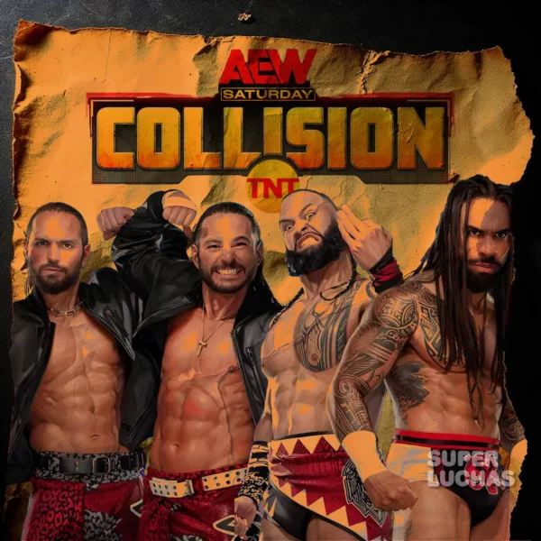 Donde ver AEW Collision 7 de febrero 2026 | Gates of Agony vs. Young Bucks
