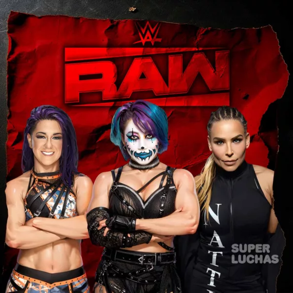 Donde ver WWE Raw 16 de febrero 2026 | Bayley vs. Asuka vs. Nattie