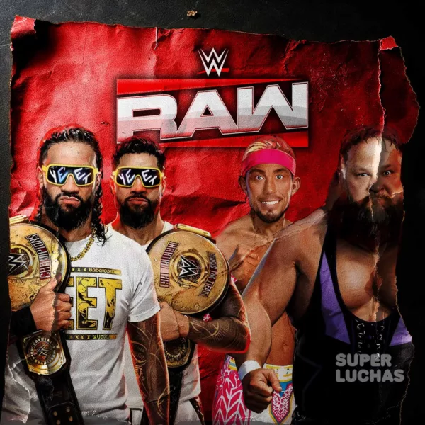 Donde ver WWE Raw 9 de febrero 2026 | The Usos vs. Alpha Academy
