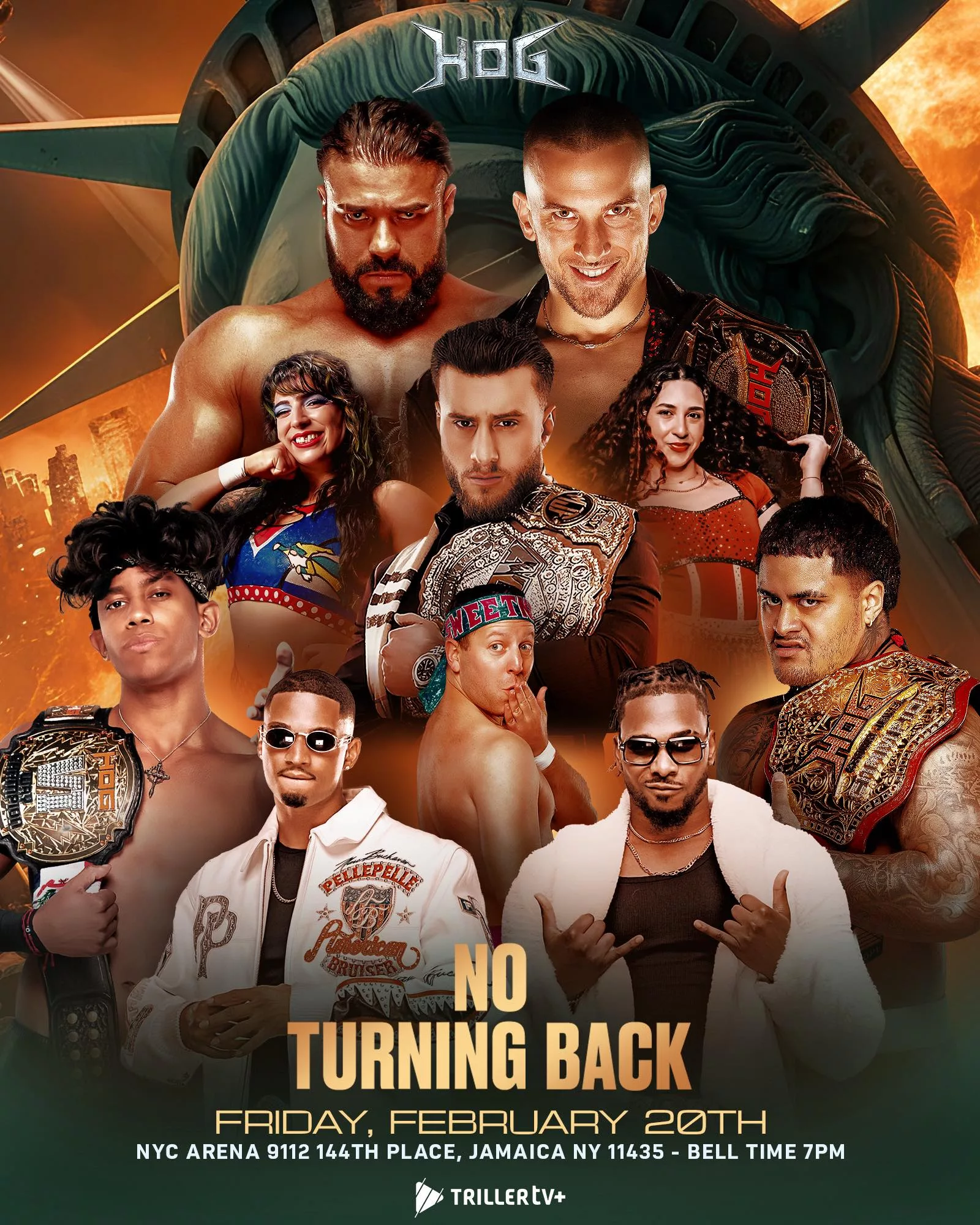 Resultados HOG No Turning Back | MJF retiene el título AEW
