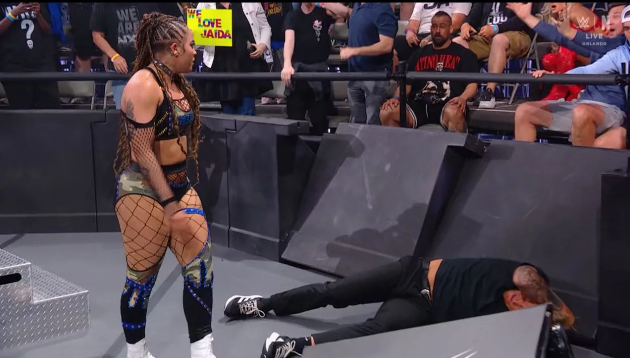 WWE NXT: Jaida Parker atacó brutalmente a Blake Monroe