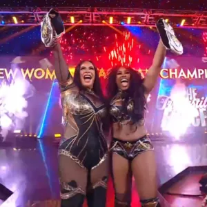 Nia Jax Lash Legend Campeonas Mundiales de Parejas WWE DESTACADAS SÚPER LUCHAS
