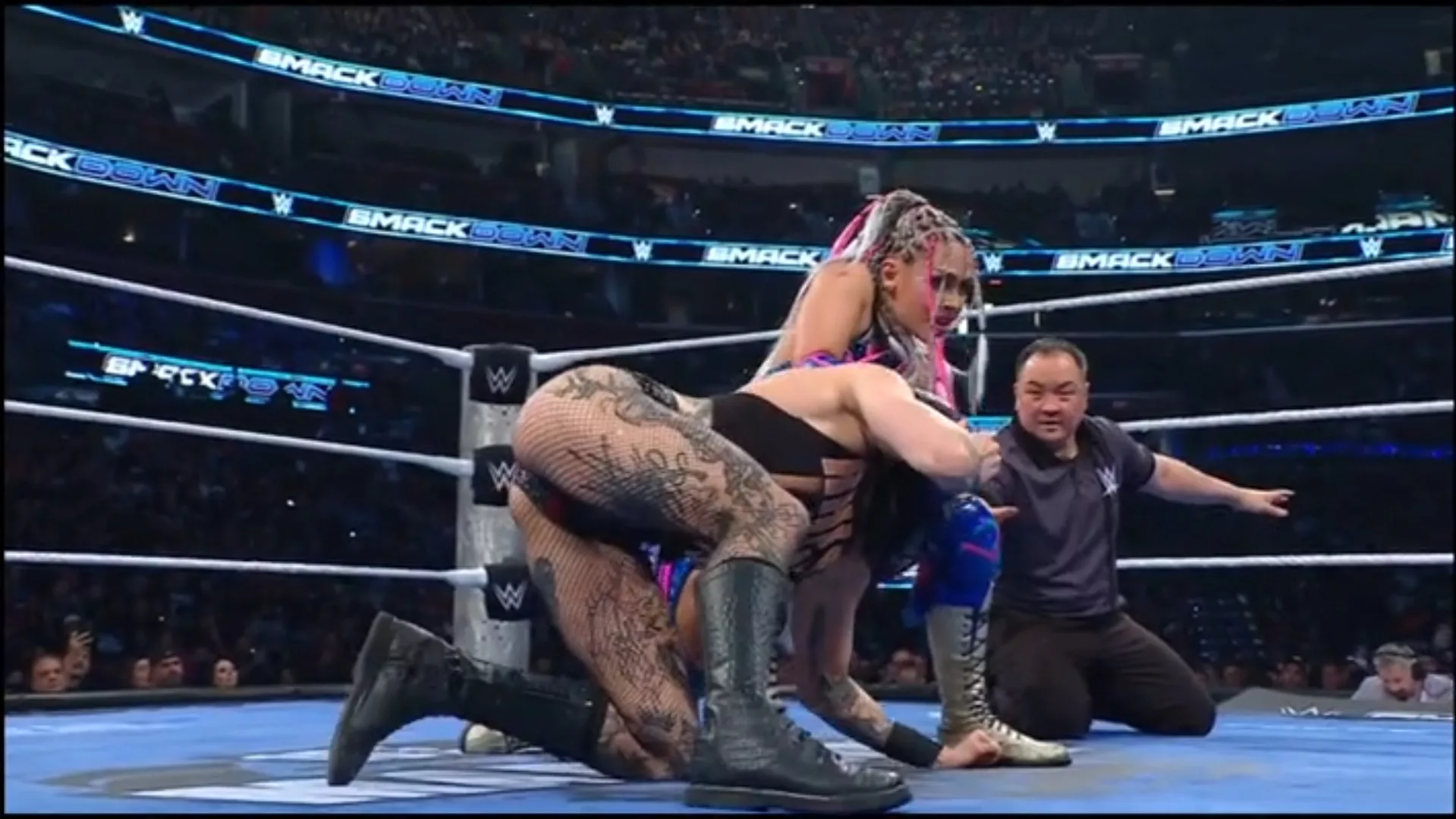 SmackDown Rhea Ripley Giulia 3