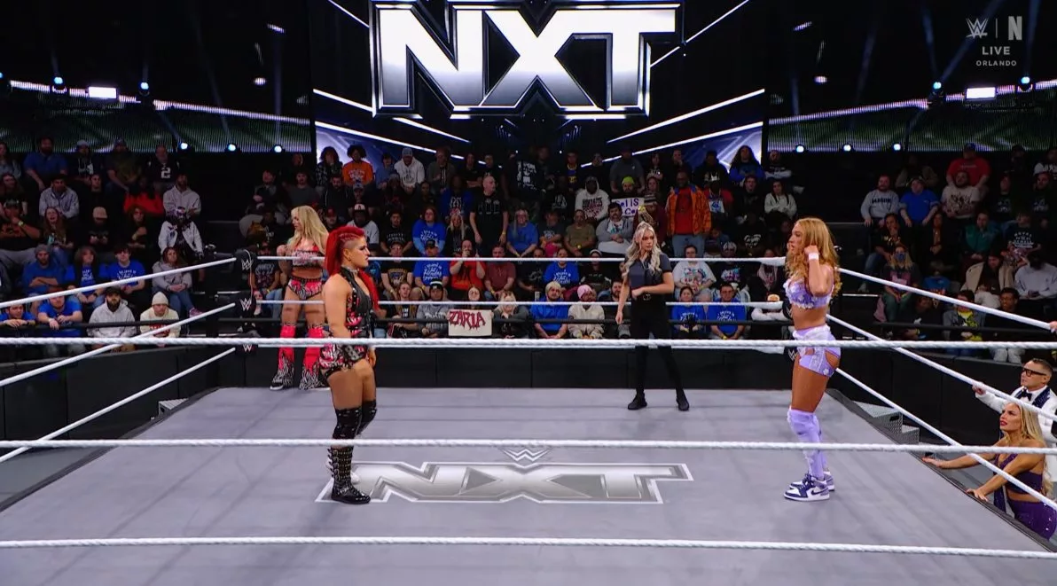 Zaruca WWE NXT: The Elegance Brand venció a Sol Ruca y ZARIA, que se golpearon ...