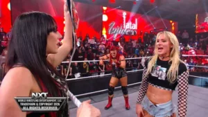 WWE NXT 10 febrero 2026 Jacy Jayne y Sol Ruca