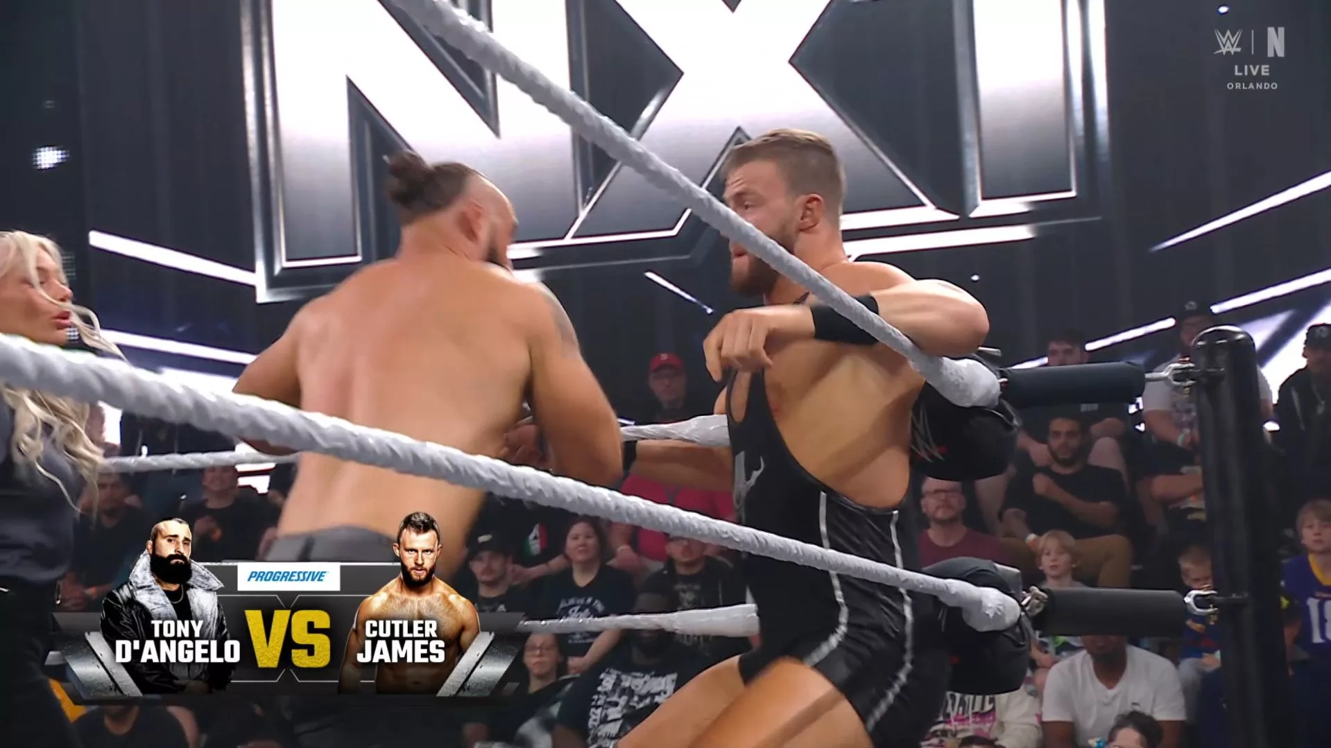 WWE NXT Tony D'Angelo Cutler James