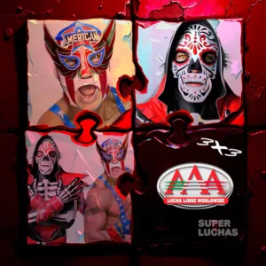 3x3 LUCHA LIBRE AAA 7 de marzo 2026 | La Parka vs. Grande Americano Original