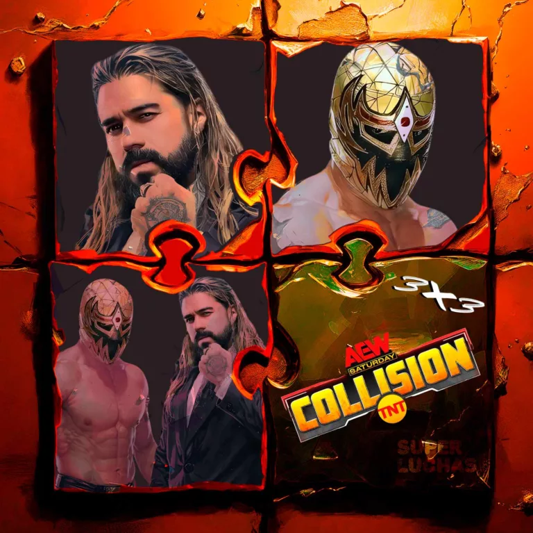 3x3 AEW Collision 11 de marzo 2026 | Máscara Dorada vs. Andrade