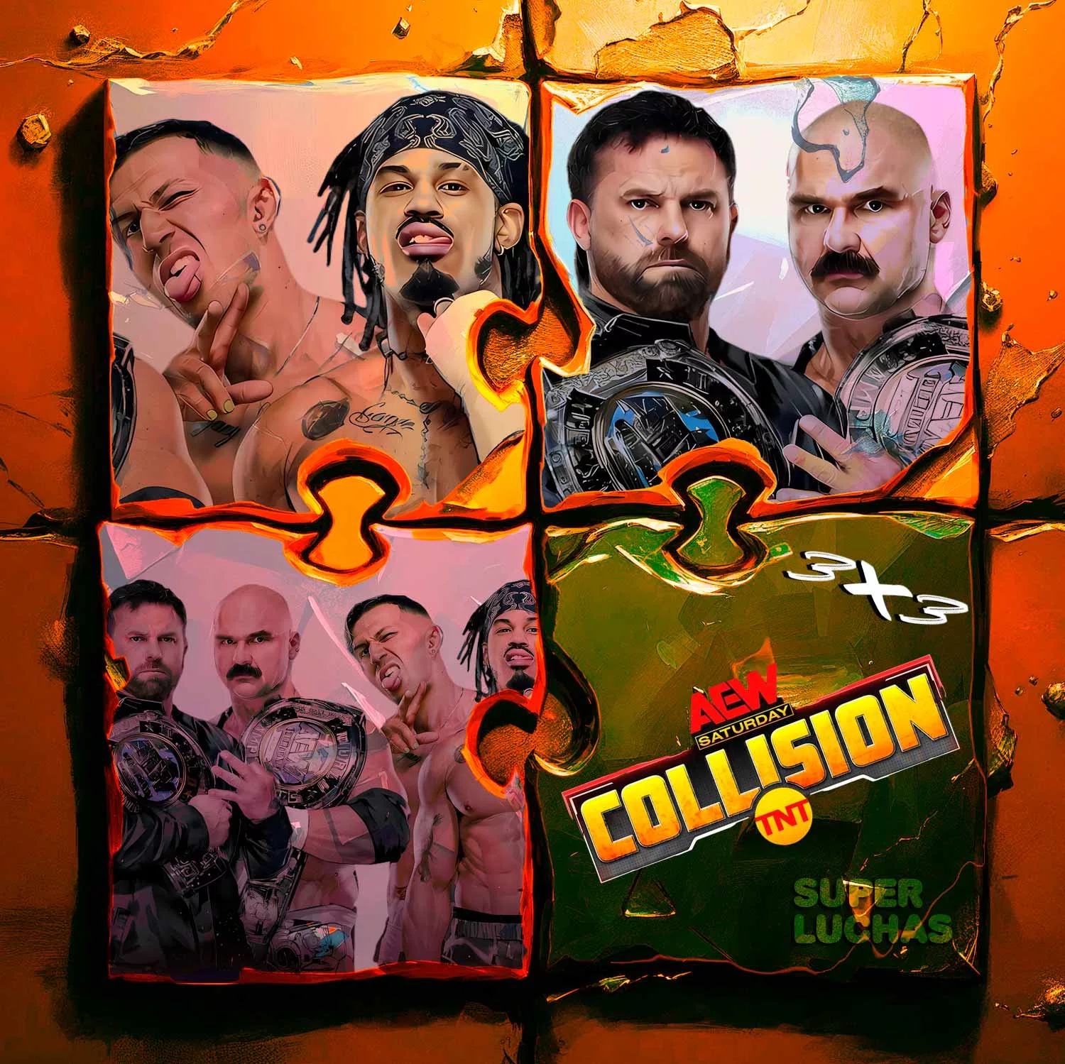 3×3: Lo mejor y lo peor de AEW COLLISION 7 de marzo 2026